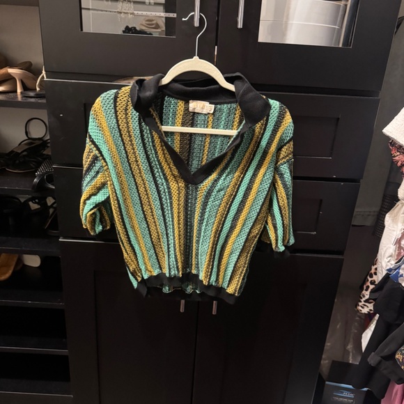 Nation Jungle Stripe top - Picture 2 of 3